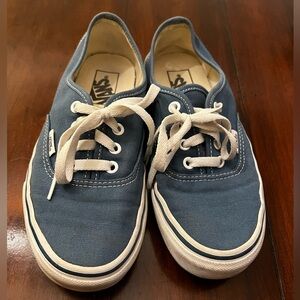 Vans unisex ERA blue canvas shoes women’s 7.5/mens 6